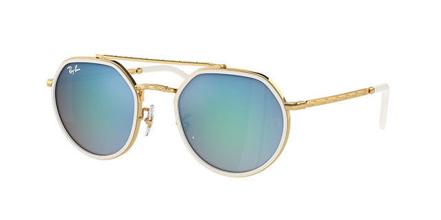 Ray-Ban RB3765 53 Light Brown & Gold Sunglasses | Sunglass Hut USA