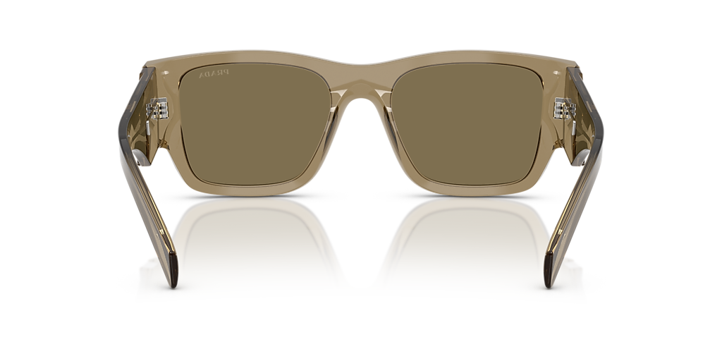 Prada PR 10ZSF L (55 - 19) with Brown lenses and Brown frame