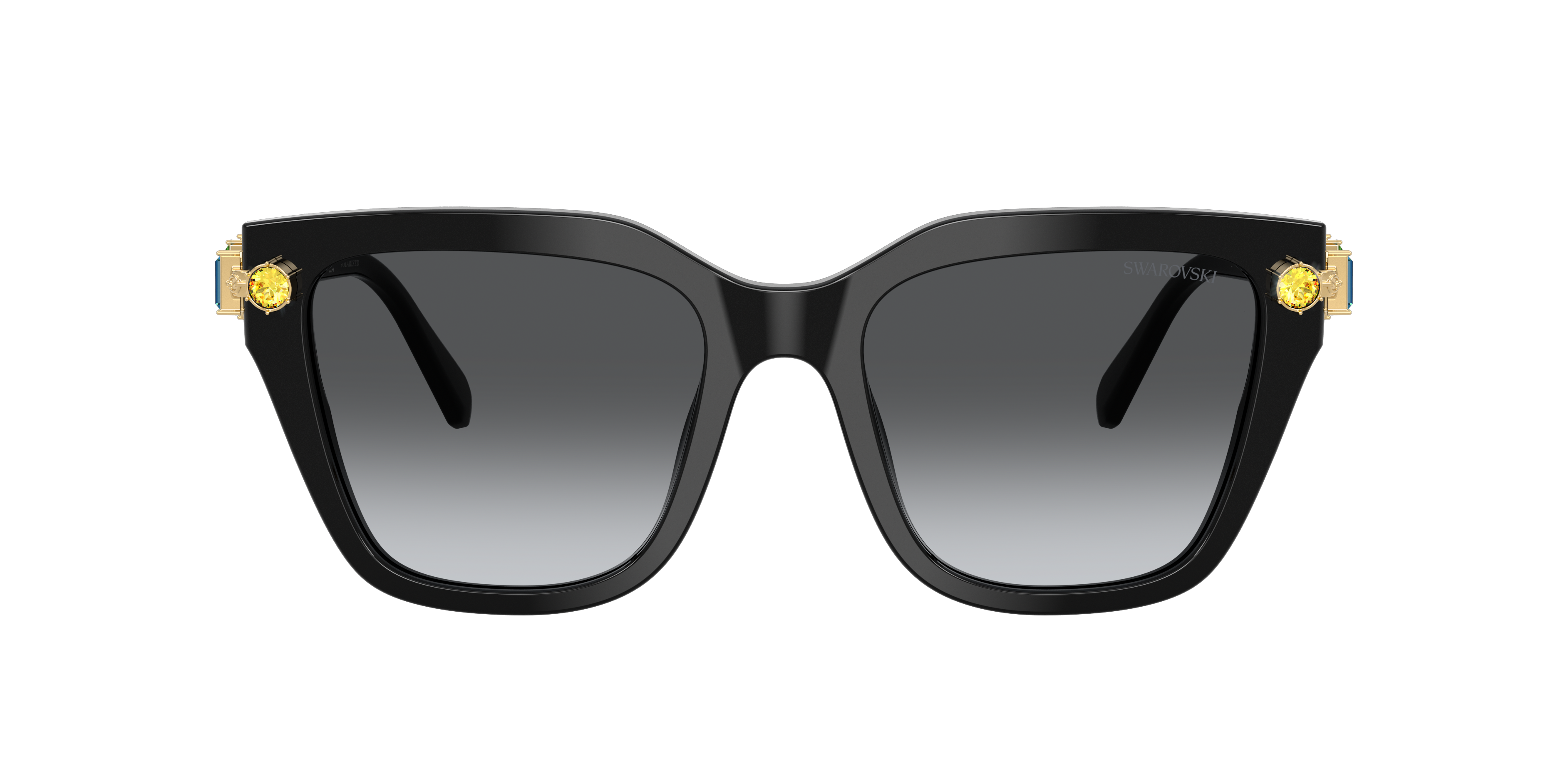 Swarovski Woman Sunglass Sk6041 In Polar Grey Gradient