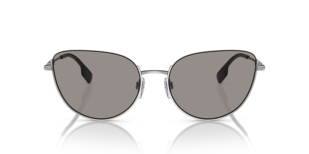 BURBERRY ストロヘリ スカフ 8088878 X Burberry BE3144 Harper XXL (58 - 18) with Grey lenses and
