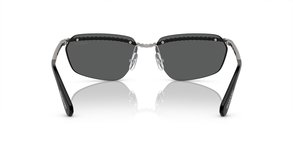 【送料,関税込】SWAROVSKI サングラス SK7001 Swarovski SK7001 L (64 - 15) with Grey lenses and Silver