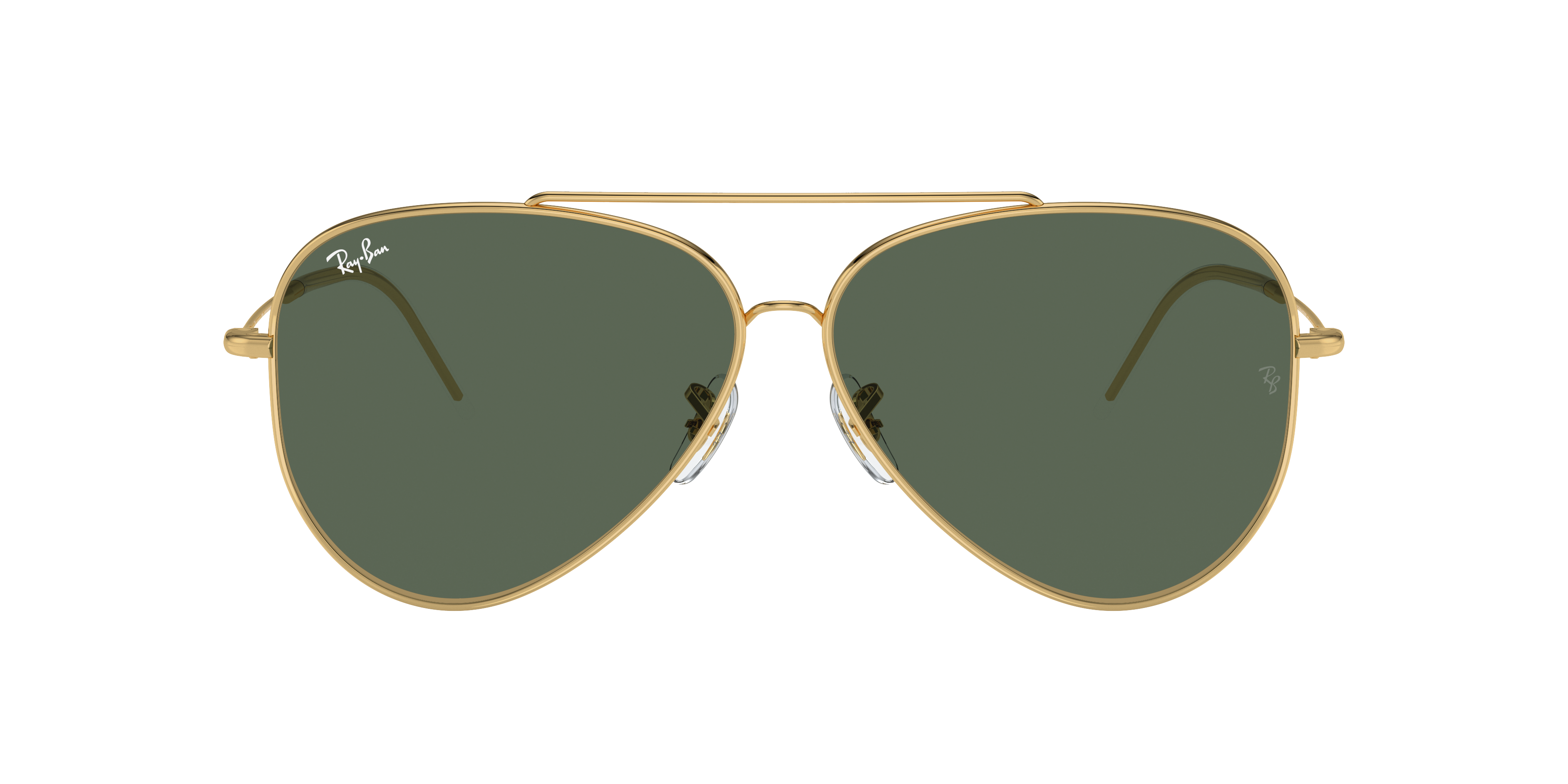 新品未使用 Rayban AVIATOR REVERSE Ray-Ban RBR0101S Aviator Reverse L (59 - 11) with Green