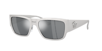 Versace VE2262 L (56 - 18) with Grey lenses and Silver frame