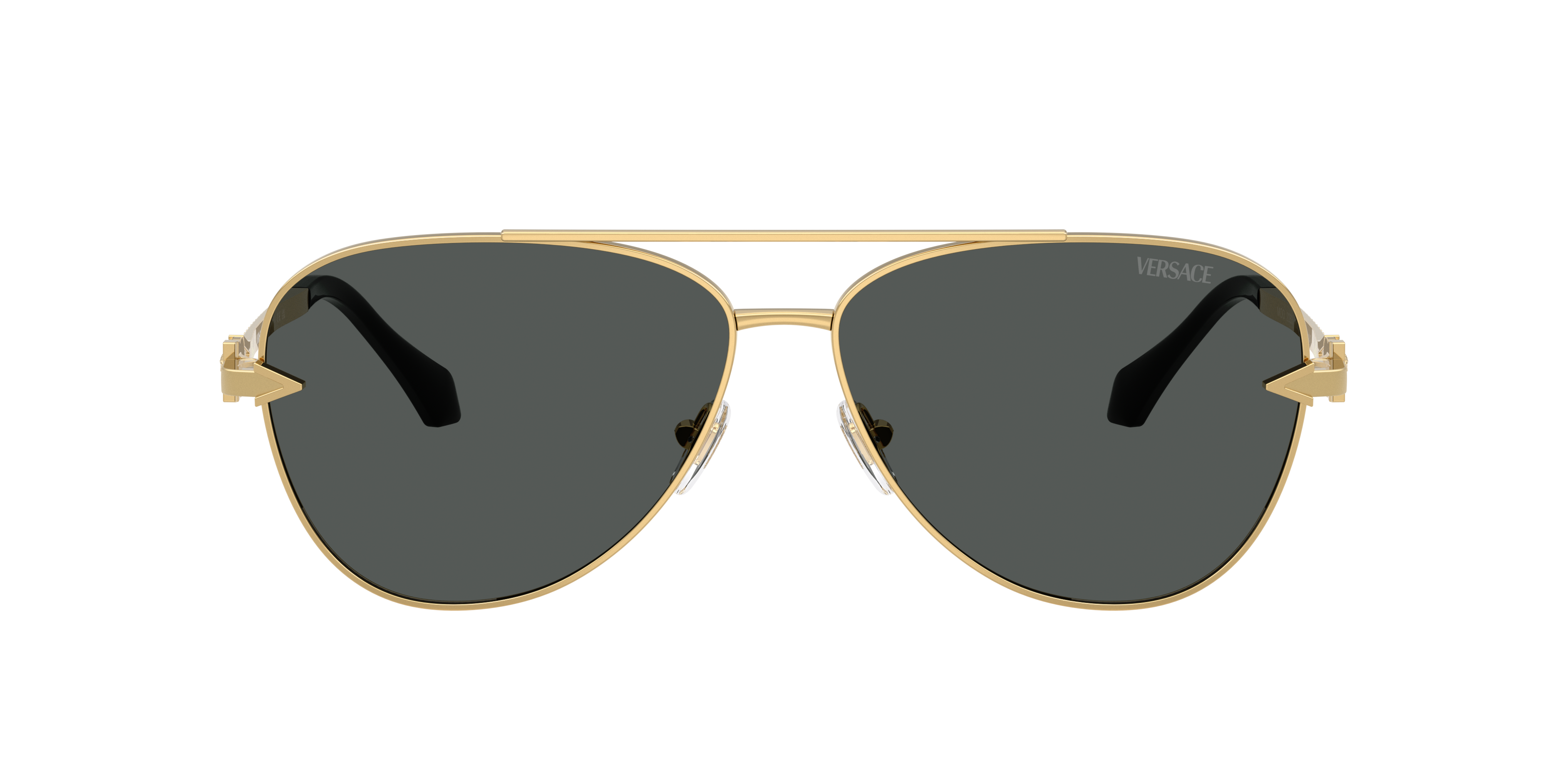 Versace VE2283 XL (61 - 13) with Grey lenses and Gold frame