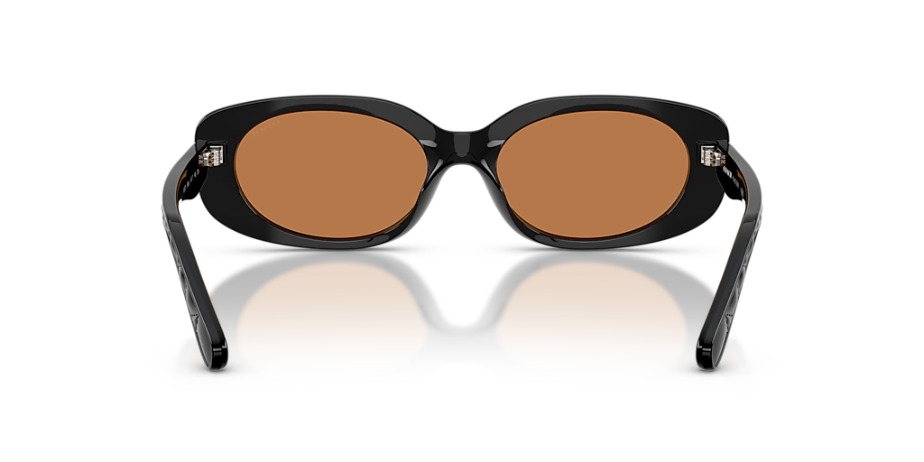 Coach CBY84 M (54 - 17) with Brown lenses and Black frame  display picture 1