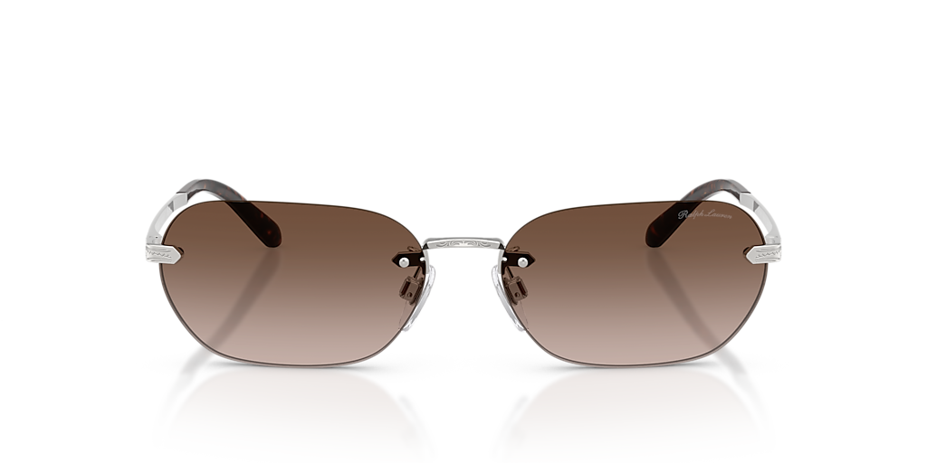Ralph Lauren::ワンピース:0[RESALE] Ralph Lauren RL7089 L (59 - 16) with Brown lenses and Silver