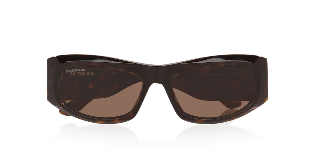 Balenciaga BB0395S XXL (60 - 18) with Brown lenses and
