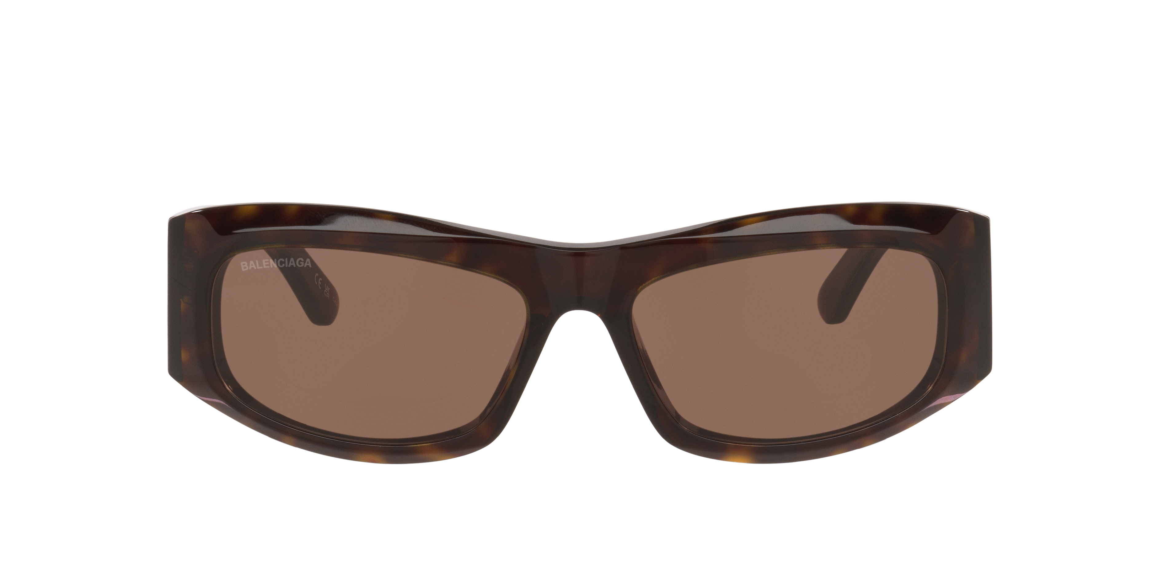 【送料&関税込】Balenciaga Signature Sq Bb0395s Sunglasses - Balenciaga BB0395S XXL (60 - 18) with Brown lenses and