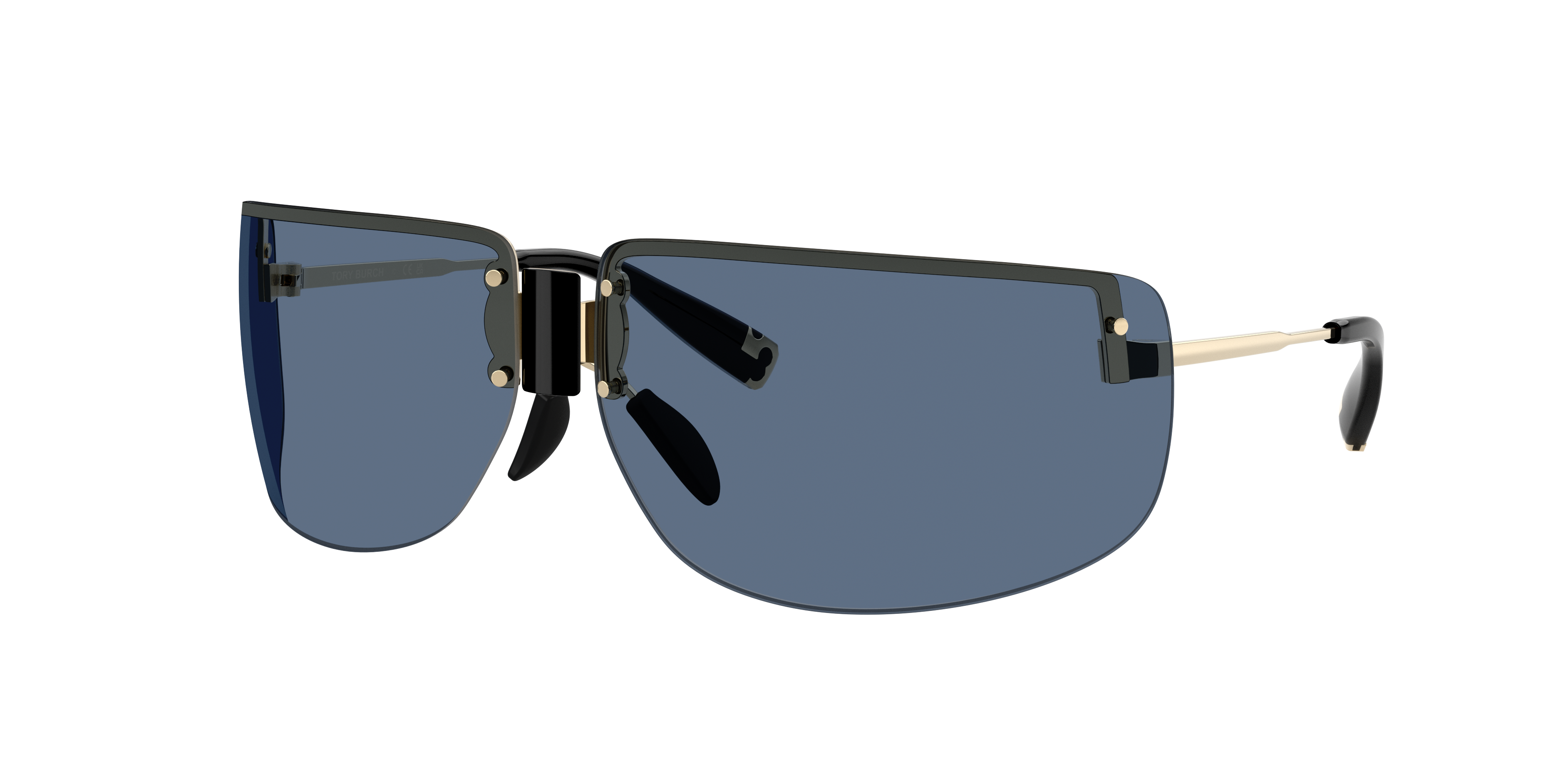 Tory Burch Woman Sunglass Ty5015m In Navy Blue