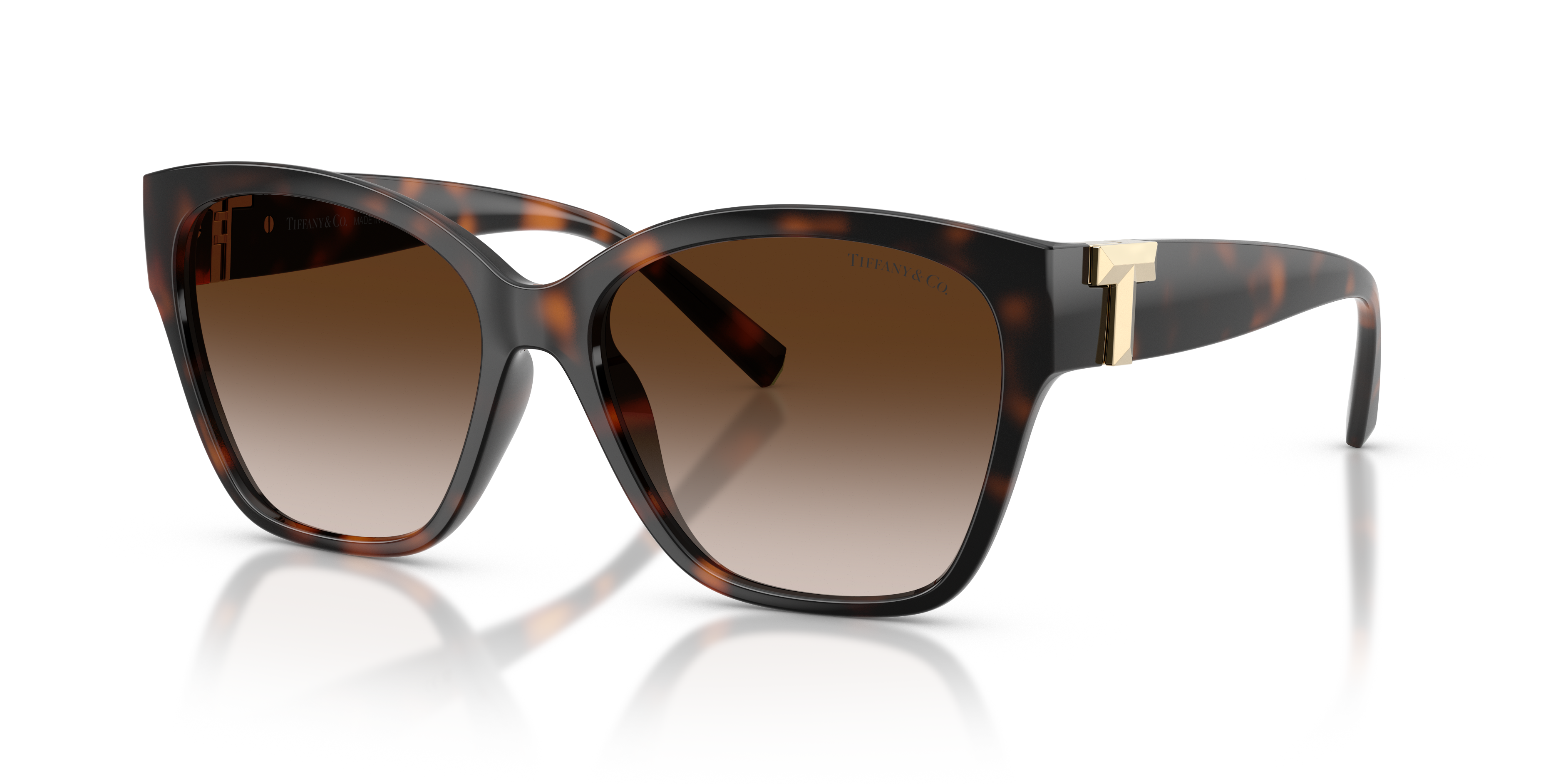 Tiffany & Co. TF4254U XL (56 - 16) with Brown lenses and Tortoise
