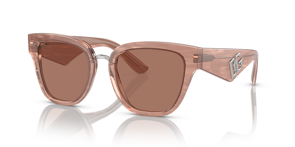 Dolce&Gabbana DG4437 M (51 - 20) with Brown lenses and Brown frame