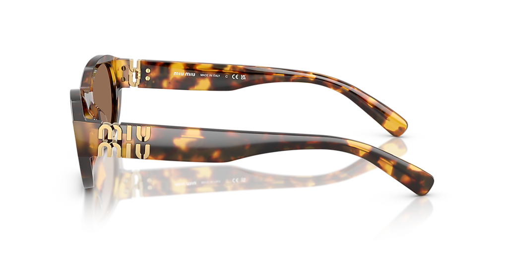 miu Miu Miu MU A03S L (53 - 19) with Brown lenses and Tortoise frame