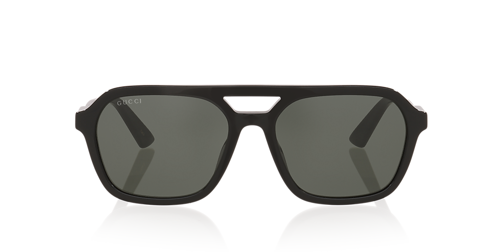 Gucci GG1823SA L (57 - 18) with Grey lenses and Black frame