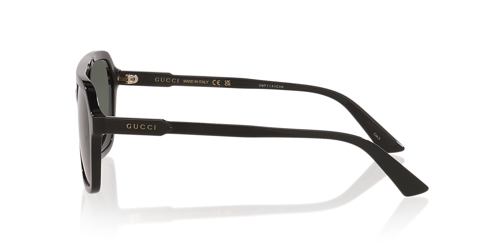 Gucci GG1823SA L (57 - 18) with Grey lenses and Black frame