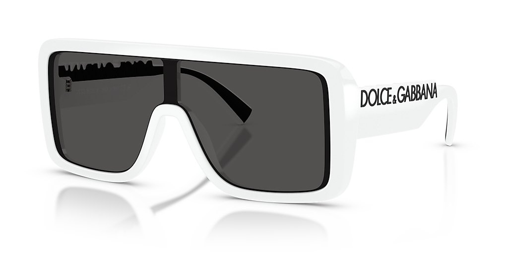 Dolce&Gabbana DG6204 L (0 - 134) with Grey lenses and White frame
