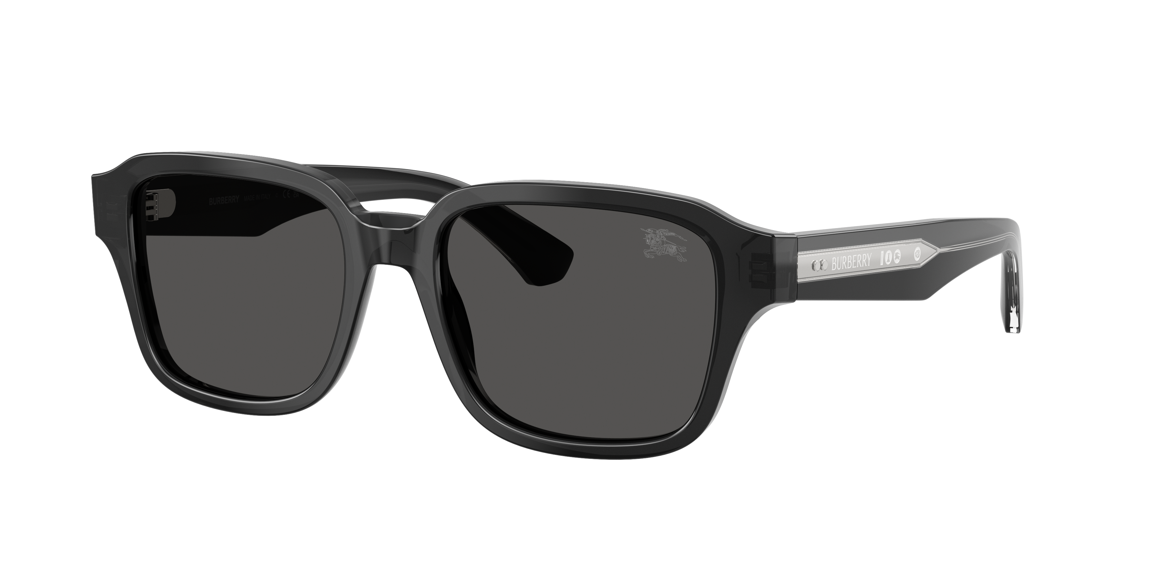 Burberry Man Sunglass BE4484 -  Frame color: Grey, Lens color: Dark Grey
