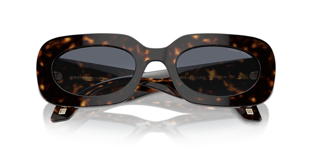 New Giorgio Armani Tortoise Shades Giorgio Armani AR8223 502613 Square Tortoise Sunglasses  main image 2