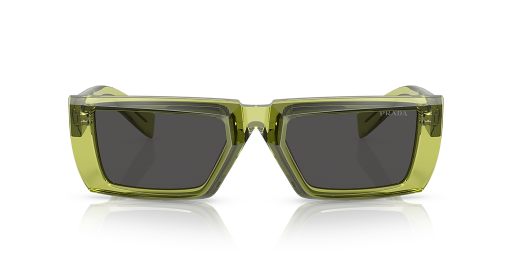 Prada PR 24YS Runway L (55 - 21) with Grey lenses and Green  display picture 3