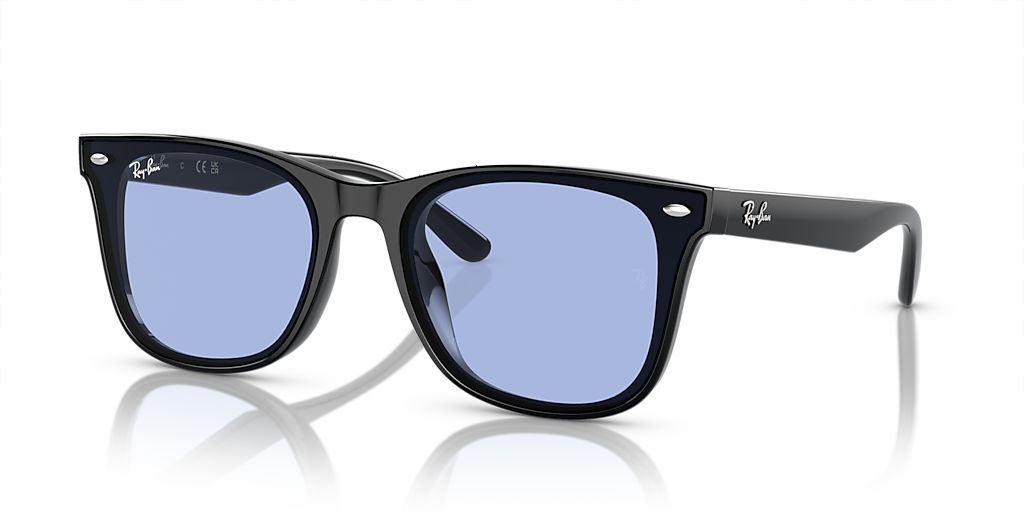 Ray-Ban RB4420 XL (65 - 18) with Blue lenses and Black frame