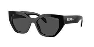 Prada PR 17WS S (49 - 20) with Brown lenses and Tortoise