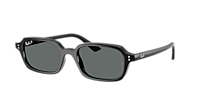 RAY-BAN RB4455 Zuri Bio-Based Havana - Unisex Sunglasses, Dark Grey Lens