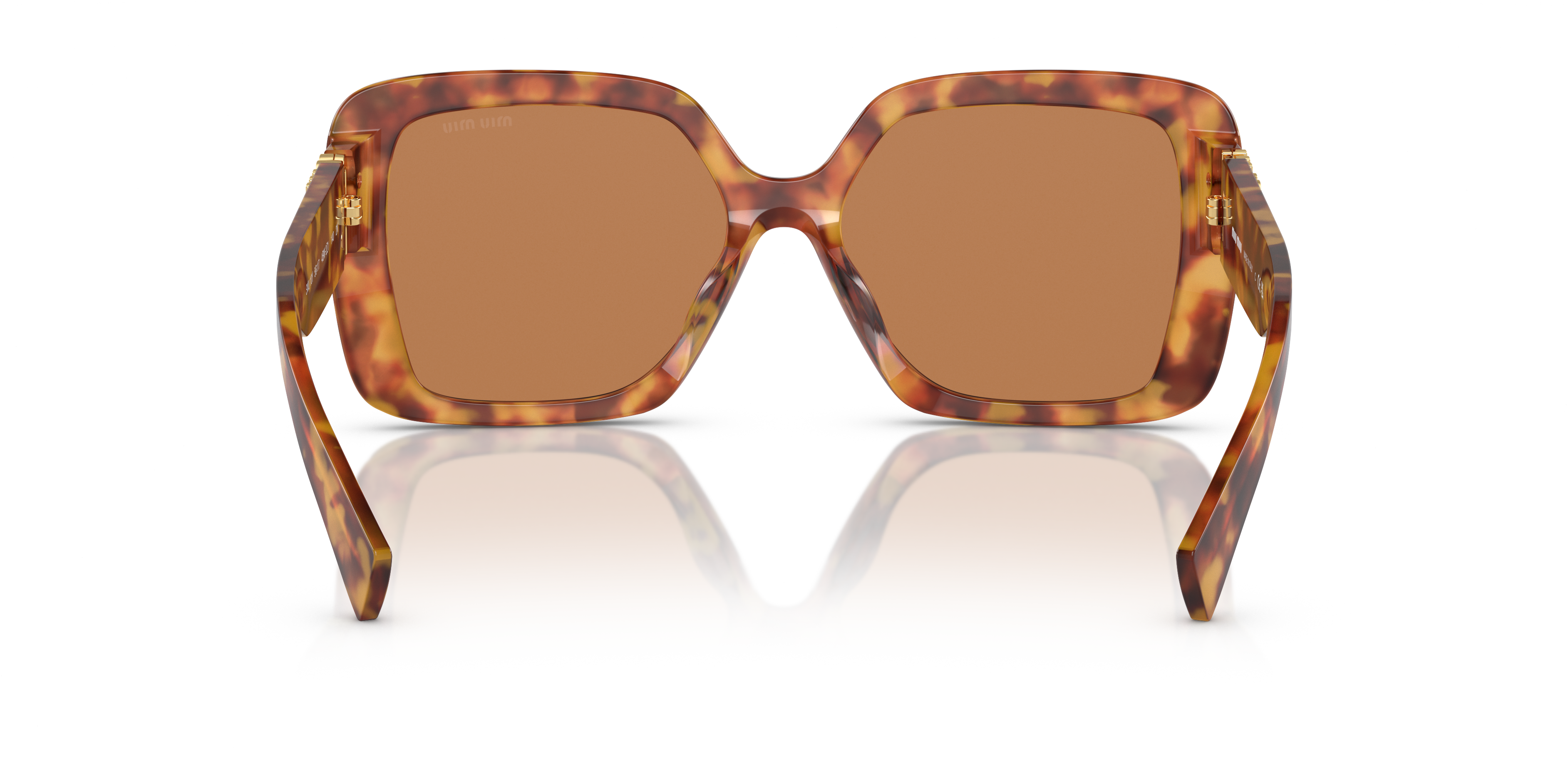 【MIU MIU】お買得★TORTOISE SHELL SQUARE サングラス MIU MIU】お買得☆TORTOISE SHELL SQUARE サングラス (MiuMiu
