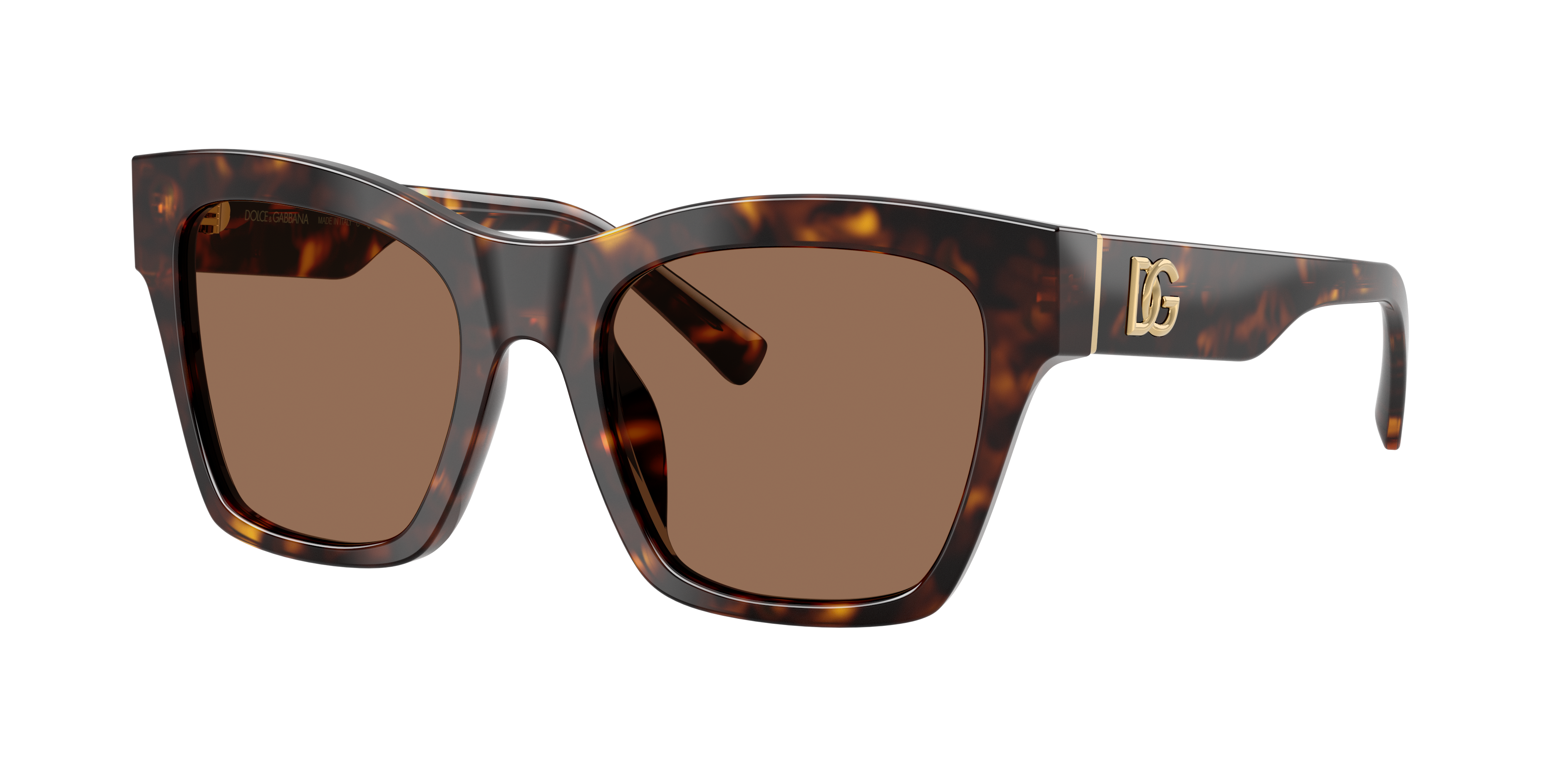 Dolce&Gabbana DG4512 L (53 - 20) with Brown lenses and Tortoise