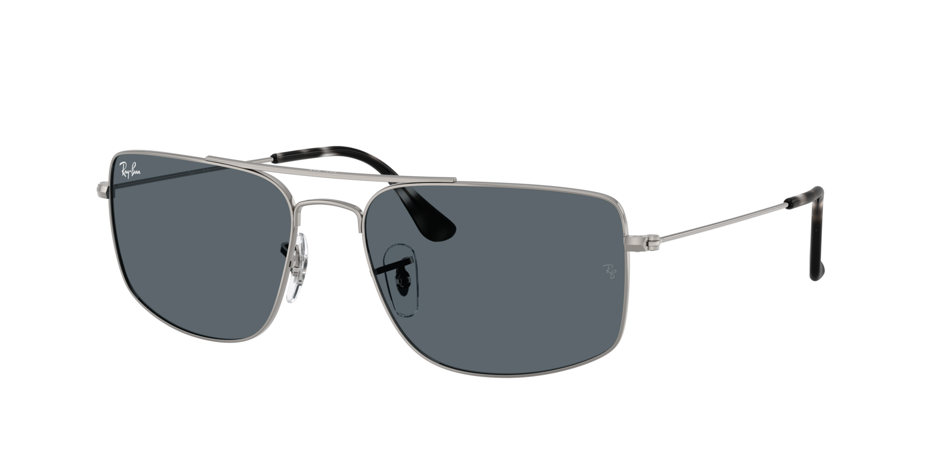 Ray-Ban Unisex Sunglass RB3779 Explorer III -  Frame color: Gunmetal, Lens color: Blue