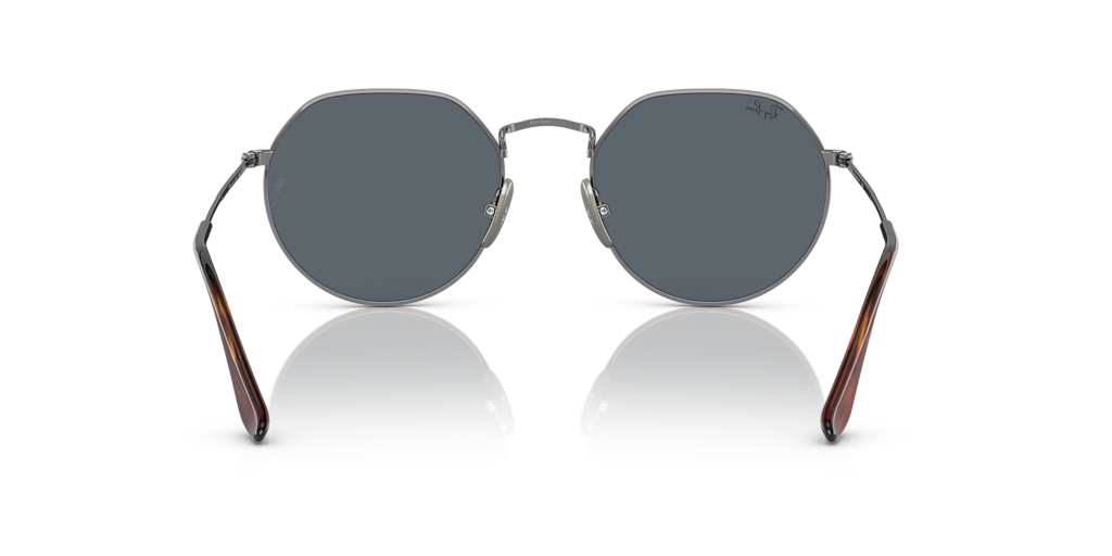 Ray-Ban RB8165 Jack Titanium S (51 - 20) with Blue lenses and Grey