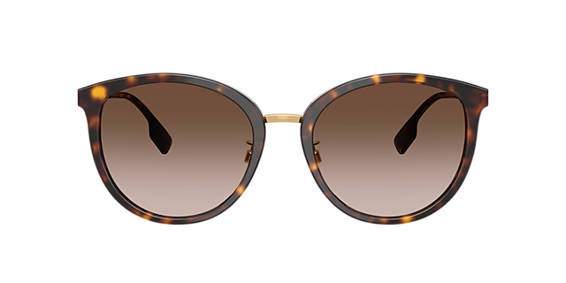 Visit Sunglasses Burberry BE4289D XL (56-20) with Brown lenses and Brown frame