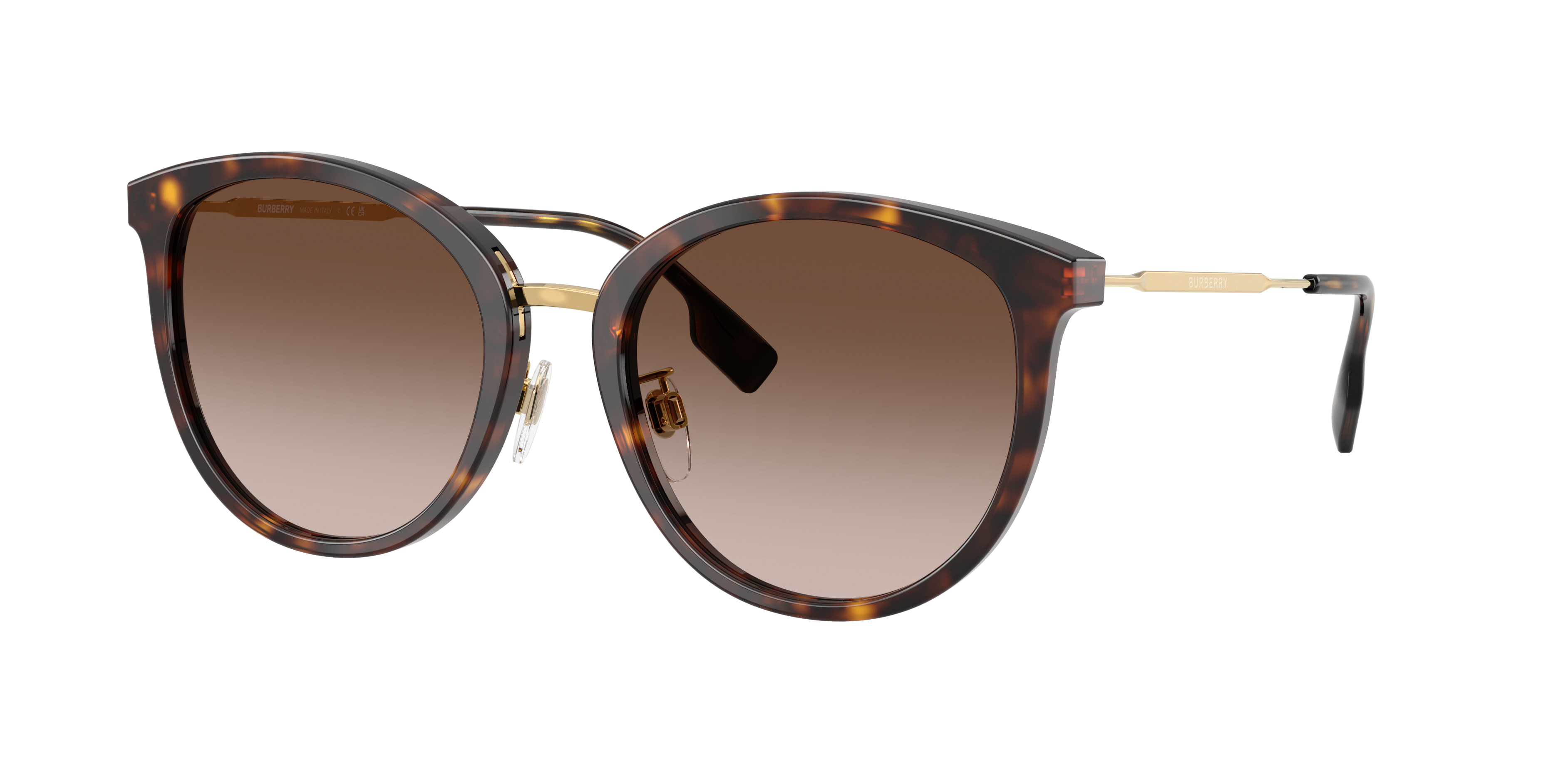 Burberry Woman Sunglass BE4289D -  Frame color: Dark Havana, Lens color: Brown Gradient