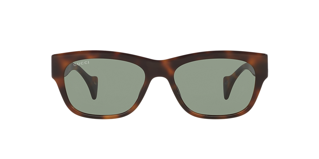 Gucci GG1706S M (55 - 18) with Green lenses and Tortoise frame