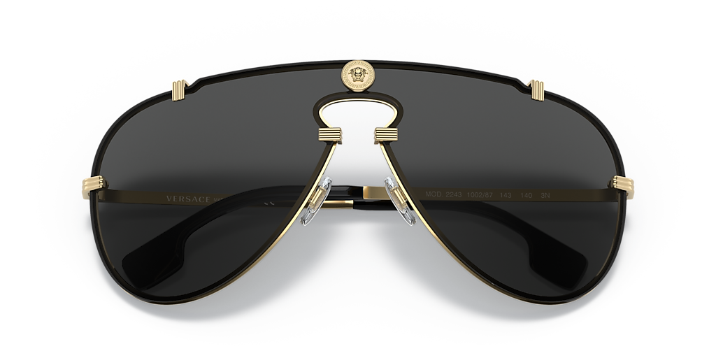 VERSACE シルバー サングラス Versace 2243 Sunglasses