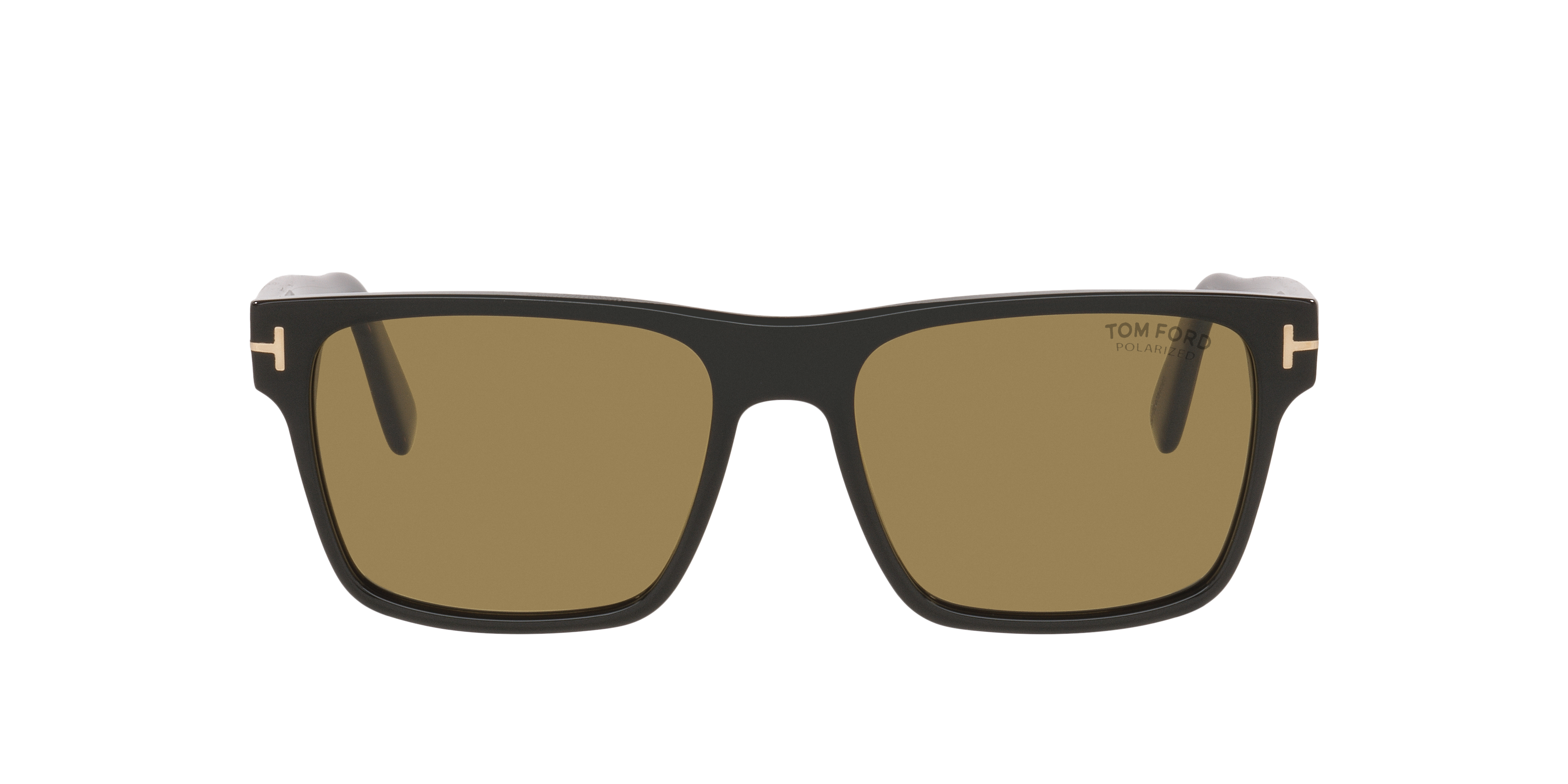 Tom Ford Calder XXL (55 - 17) with Brown lenses and Black frame