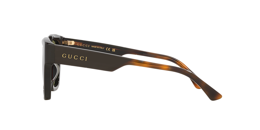 グッチ サングラス GG1670SK Gucci Gg1670sk Black Male Rectangle Sunglasses | Eyewear Index