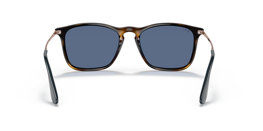 小物 RayBan CHRIS RB4187F Ray-Ban RB4187 Chris M (54 - 18) with Grey lenses and Green