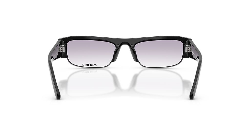 Miu Miu MU B07S XS (51 - 17) with Grey lenses and Black  display picture 1