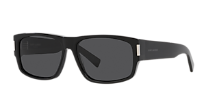 Saint Laurent SL 628 M (55 - 19) with Black lenses and Black
