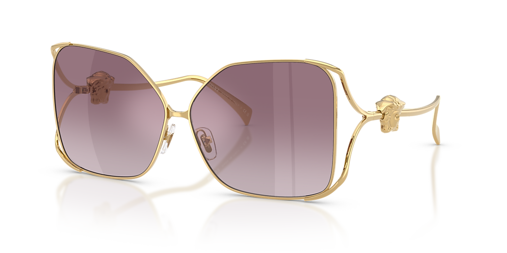 Versace VE2288 XL (62 - 11) with Violet lenses and Gold frame