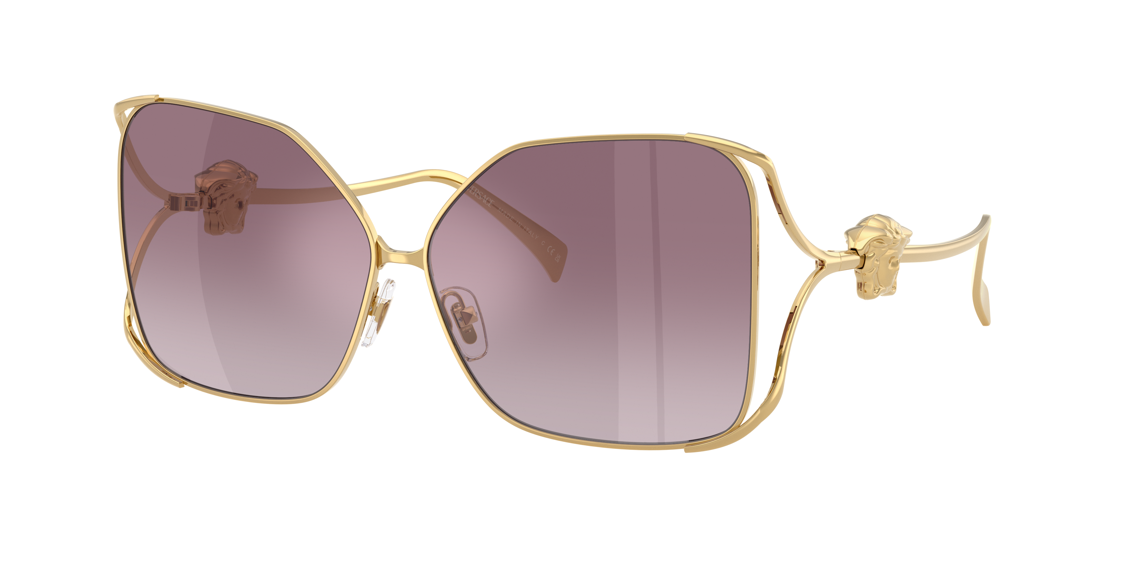 Versace VE2288 XL (62 - 11) with Violet lenses and Gold frame