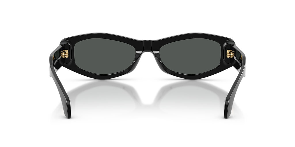 Versace VE4487 L (54 - 19) with Grey lenses and Black frame  display picture 1