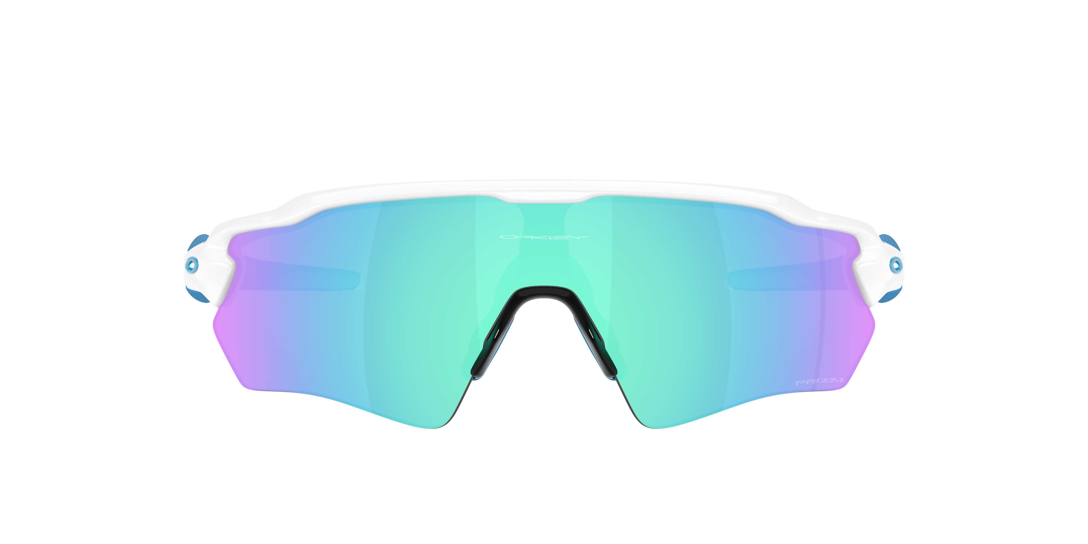 Oakley Logo Geometric Frame Sunglasses In Prizm Sapphire