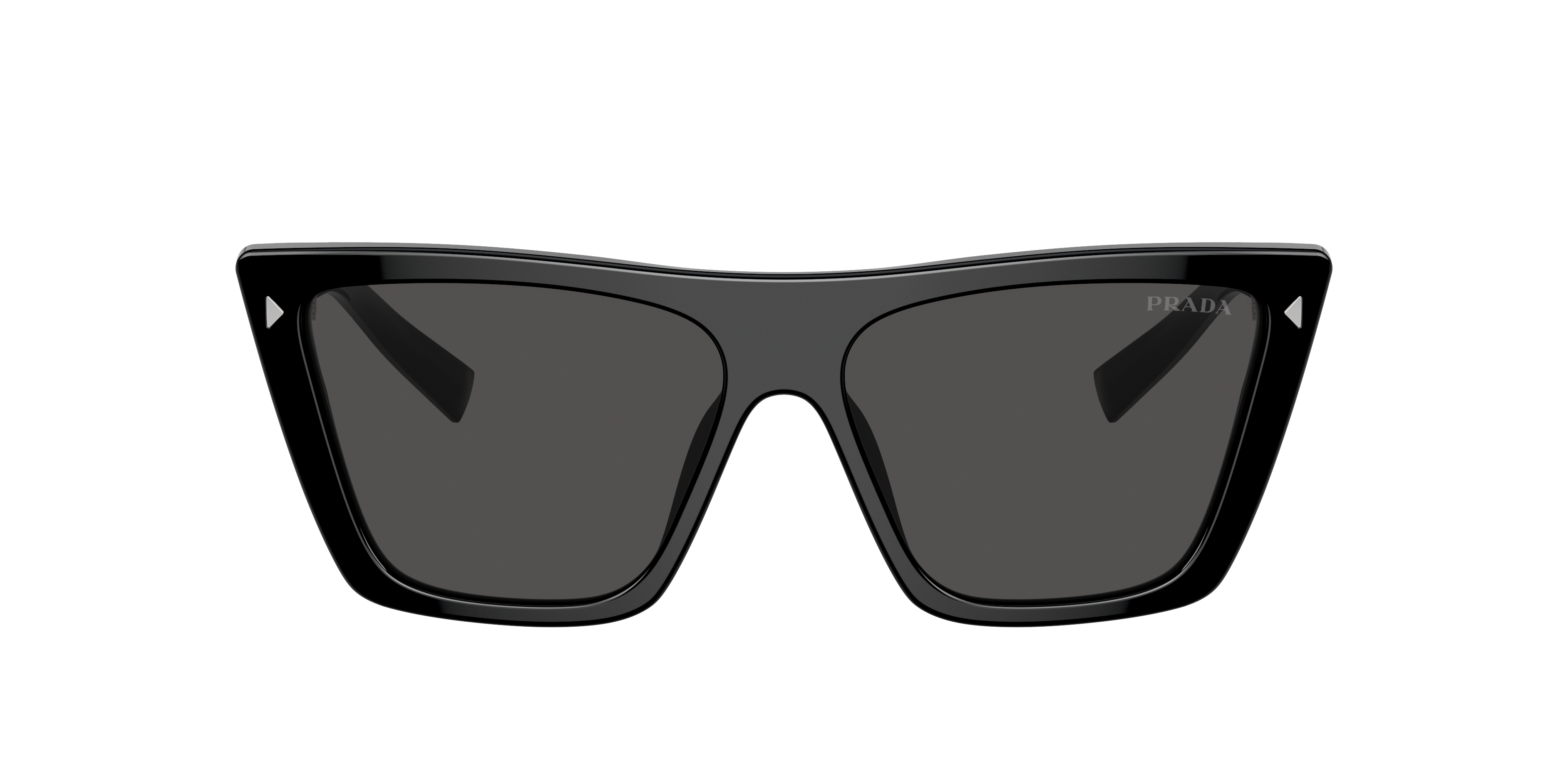 Prada Pr 21zs Black Sunglasses In Black