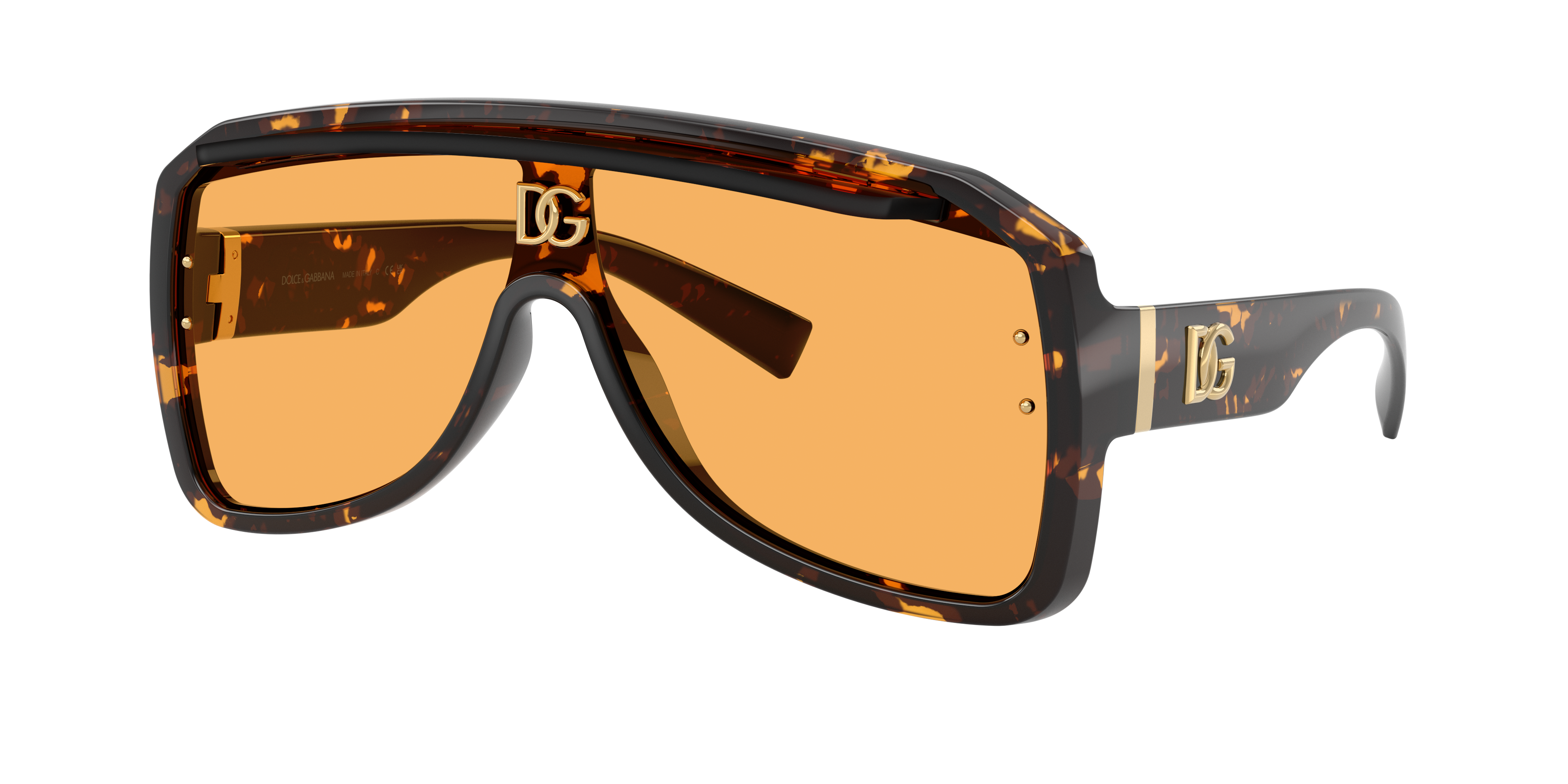 Dolce&Gabbana DG6205 XXL (0 - 137) with Yellow lenses and Tortoise