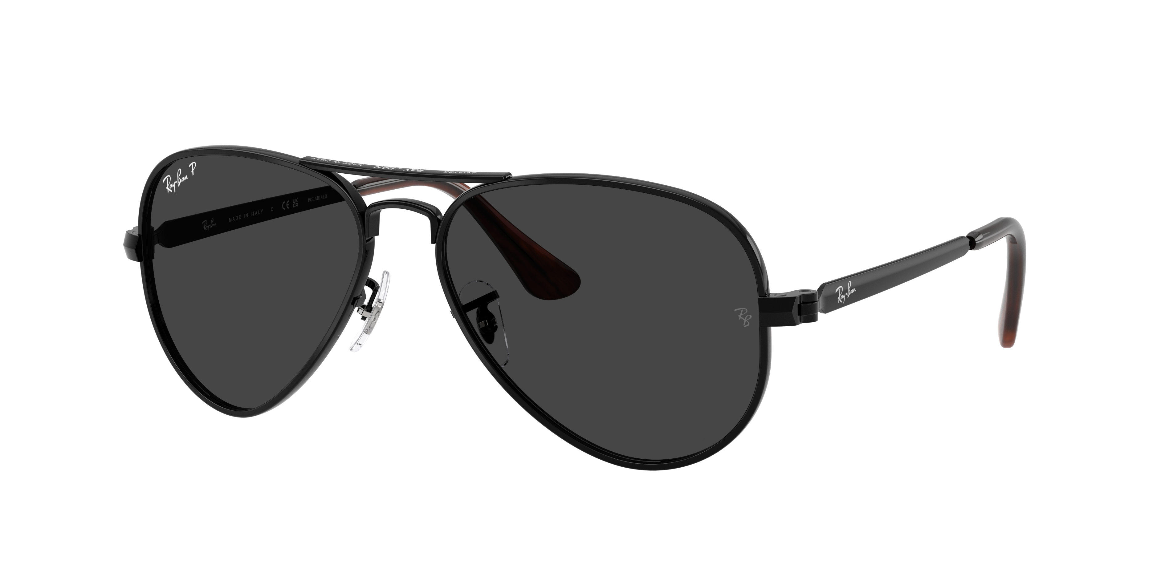 Ray-Ban RB3925 Aviator Max XL (58 - 16) with Black lenses and