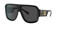 Dolce&Gabbana DG4401 M (58 - 14) with Grey lenses and Black