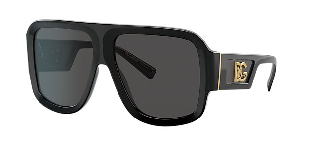 Dolce&Gabbana DG4401 58 Brown Gradient & Havana Sunglasses 