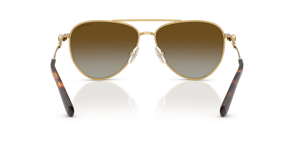 Swarovski SK7031 XL (59 - 14) with Brown lenses and Gold frame