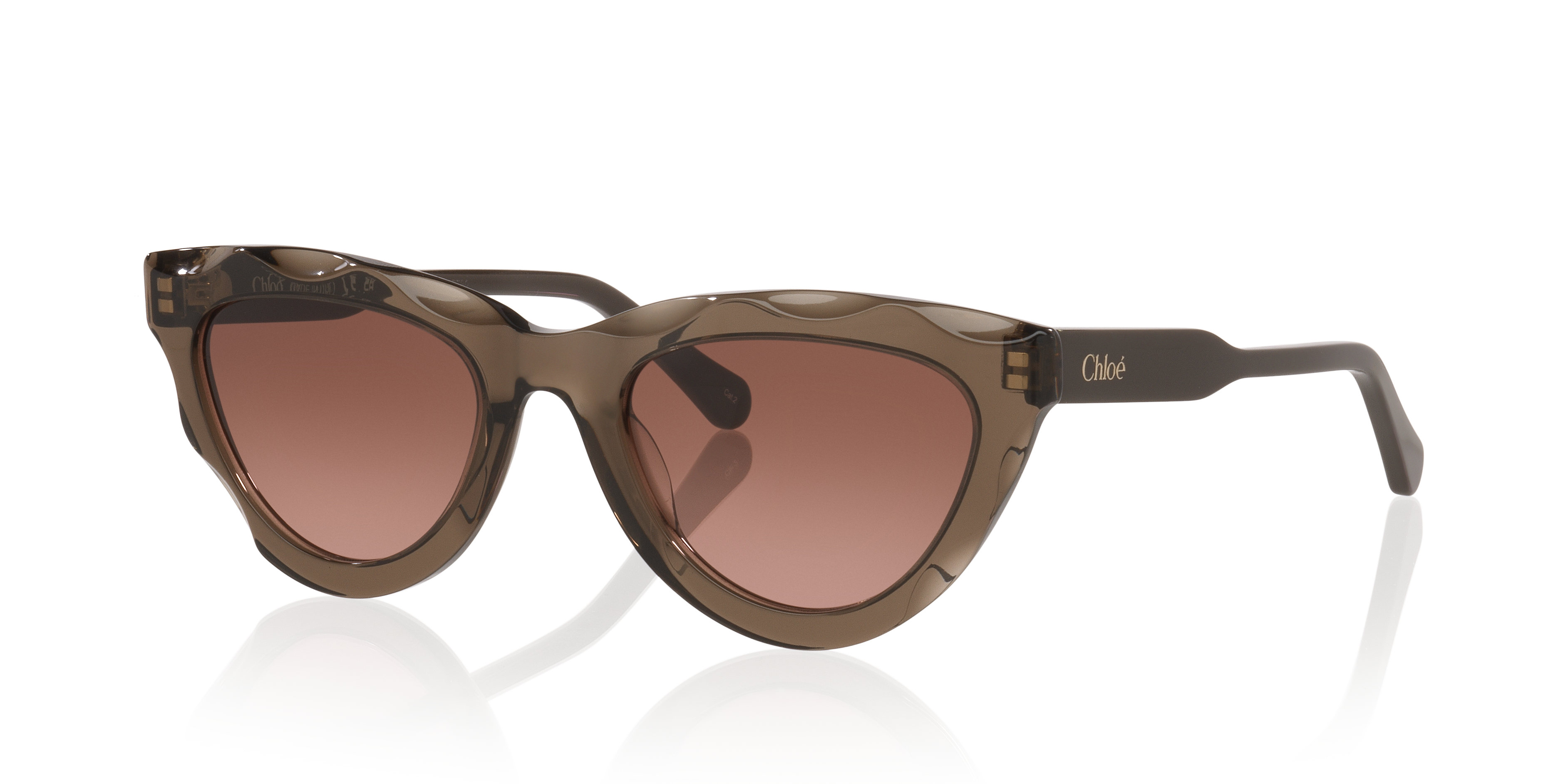 Chloe アイウェアキャットアイフレムサンクラス CH0294S 003 06N000568__1800P2__PIC01__shad