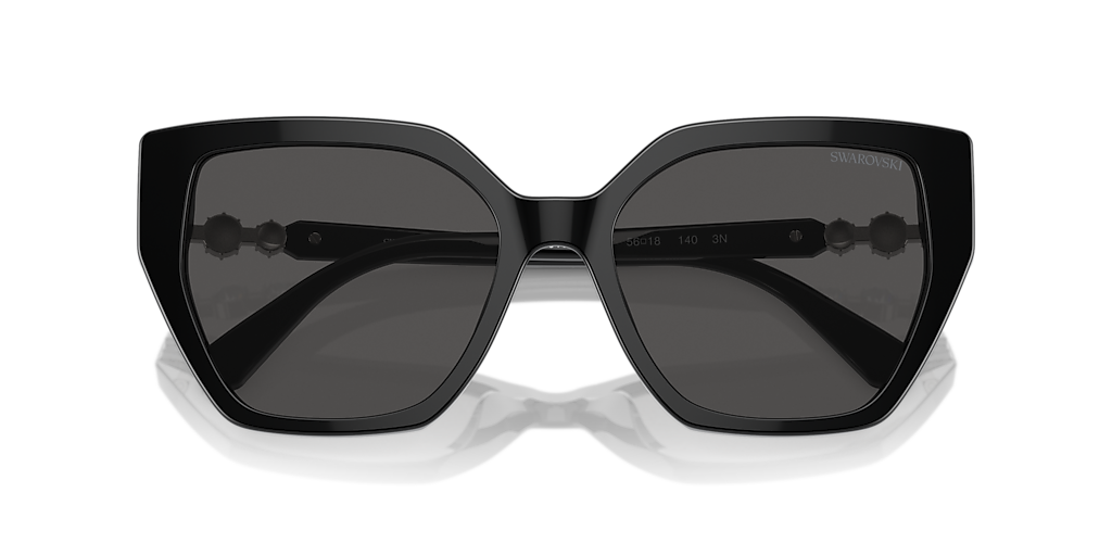 Swarovski SK6016 M (56 - 18) with Grey lenses and Black frame